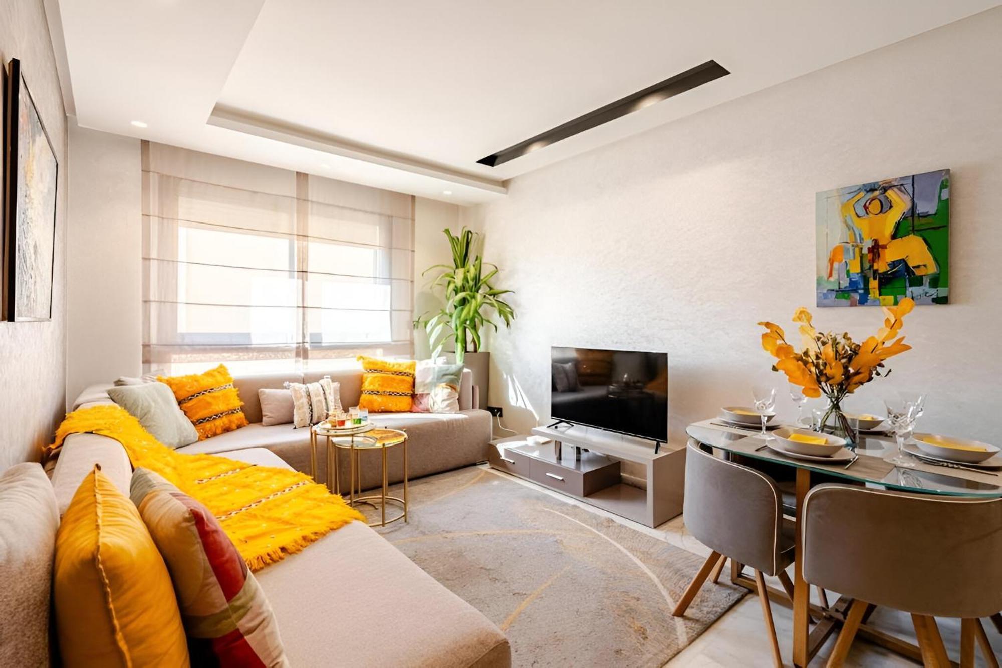 Cosy, Corniche A 2 Min , Parking , Netflix Apartment Casablanca